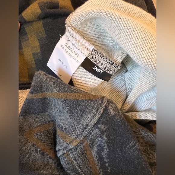 JNBY cotton cardigan abstract aztec boho cotton size small - Picture 5 of 5